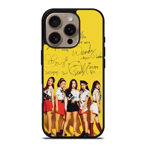 RED VELVET ALL MEMBER SIGNATURE iPhone 16 Pro Case Cover RED VELVET ALL MEMBER SIGNATURE iPhone 16 Pro Case Cover
