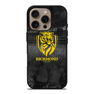 RICHMOND TIGERS SYMBOL BLACK iPhone 16 Pro Case Cover RICHMOND TIGERS SYMBOL BLACK iPhone 16 Pro Case Cover
