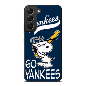 NEW YORK YANKEES SNOOPY CARTOON  Samsung Galaxy S22 Plus Case Cover NEW YORK YANKEES SNOOPY CARTOON  Samsung Galaxy S22 Plus Case Cover