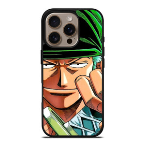 RORONOA ZORO ONE PIECE CARTOON iPhone 16 Pro Case Cover