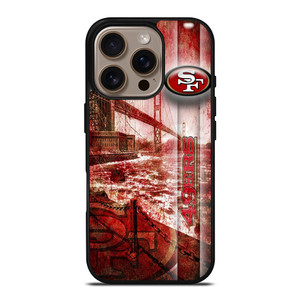 SAN FRANCISCO 49ERS GRUNGE LOGO iPhone 16 Pro Case Cover SAN FRANCISCO 49ERS GRUNGE LOGO iPhone 16 Pro Case Cover