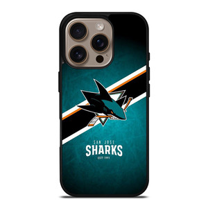 SAN JOSE SHARKS HOCKEY NHL iPhone 16 Pro Case Cover