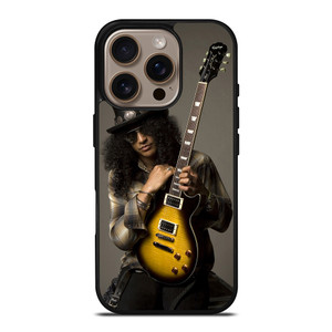 SAUL HUDSON SLASH G N R GUITAR iPhone 16 Pro Case Cover SAUL HUDSON SLASH G N R GUITAR iPhone 16 Pro Case Cover