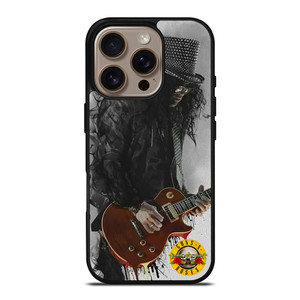 SAUL HUDSON SLASH G N R SMOKED iPhone 16 Pro Case Cover SAUL HUDSON SLASH G N R SMOKED iPhone 16 Pro Case Cover