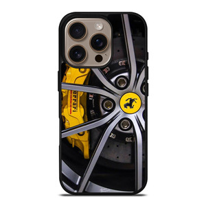 SCUDERIA FERRARI CAR WHEEL iPhone 16 Pro Case Cover SCUDERIA FERRARI CAR WHEEL iPhone 16 Pro Case Cover