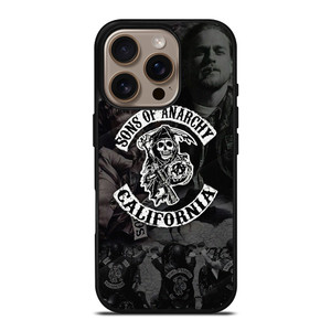 SONS OF ANARCHY CALIFORNIA COLLAGE iPhone 16 Pro Case Cover SONS OF ANARCHY CALIFORNIA COLLAGE iPhone 16 Pro Case Cover