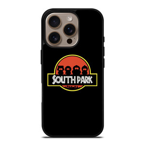 SOUTH PARK AND JURASSIC PARK LOGO FUNNY iPhone 16 Pro Case Cover SOUTH PARK AND JURASSIC PARK LOGO FUNNY iPhone 16 Pro Case Cover