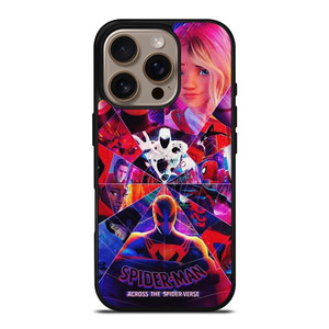 SPIDERMAN ACROSS THE SPIDER VERSE MOVIE POSTER iPhone 16 Pro Case Cover SPIDERMAN ACROSS THE SPIDER VERSE MOVIE POSTER iPhone 16 Pro Case Cover