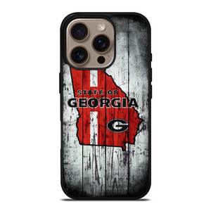 STATE OF GEORGIA WOOD SIGN iPhone 16 Pro Case Cover STATE OF GEORGIA WOOD SIGN iPhone 16 Pro Case Cover