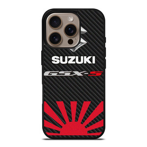 SUZUKI GSX S CARBON EMBLEM iPhone 16 Pro Case Cover SUZUKI GSX S CARBON EMBLEM iPhone 16 Pro Case Cover