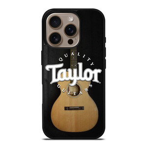 TAYLOR QUALITY GUITARS LOGO iPhone 16 Pro Case Cover TAYLOR QUALITY GUITARS LOGO iPhone 16 Pro Case Cover