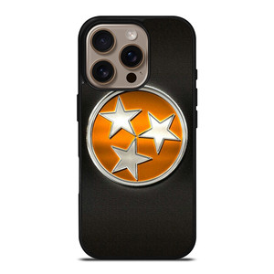 TENNESSEE VOLUNTEERS EMBLEM METAL iPhone 16 Pro Case Cover