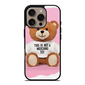 THIS IS NOT MOSCHINO TOY BEAR iPhone 16 Pro Case Cover THIS IS NOT MOSCHINO TOY BEAR iPhone 16 Pro Case Cover