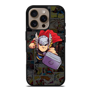 THOR MARVEL COMIC CUTE iPhone 16 Pro Case Cover