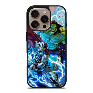 THOR VS HULK MARVEL CARTOON iPhone 16 Pro Case Cover