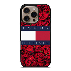 TOMMY HILFIGER ROSES LOGO iPhone 16 Pro Case Cover