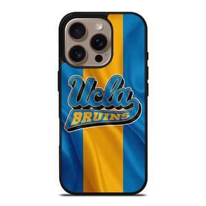 UCLA BRUINS WOOD FLAG iPhone 16 Pro Case Cover