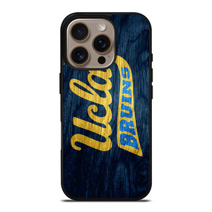 UCLA BRUINS WOOD LOGO iPhone 16 Pro Case Cover UCLA BRUINS WOOD LOGO iPhone 16 Pro Case Cover
