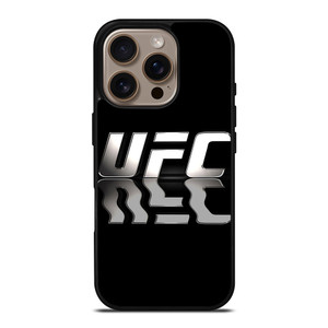 UFC FIGHTING METAL LOGO iPhone 16 Pro Case Cover