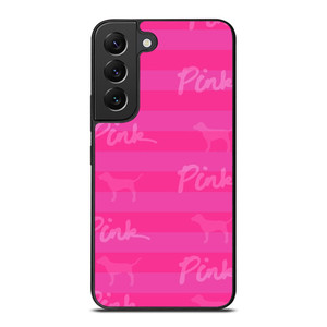 PINK NATION LUXE DOG STRIPE Samsung Galaxy S22 Plus Case Cover PINK NATION LUXE DOG STRIPE Samsung Galaxy S22 Plus Case Cover
