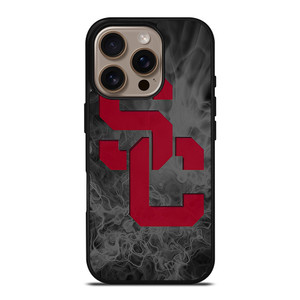 USC TROJANS FOOTBALL SMOKED LOGO iPhone 16 Pro Case Cover USC TROJANS FOOTBALL SMOKED LOGO iPhone 16 Pro Case Cover