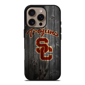 USC TROJANS WOOD LOGO iPhone 16 Pro Case Cover USC TROJANS WOOD LOGO iPhone 16 Pro Case Cover