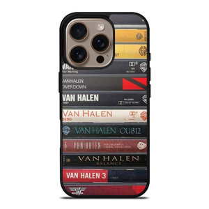 VAN HALEN CASSETTE COLLECTION iPhone 16 Pro Case Cover VAN HALEN CASSETTE COLLECTION iPhone 16 Pro Case Cover
