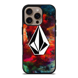 VOLCOM COLOR SPLASH LOGO iPhone 16 Pro Case Cover