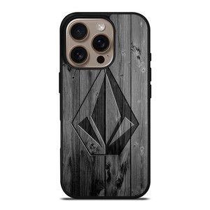 VOLCOM WOOD LOGO iPhone 16 Pro Case Cover
