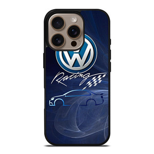 VOLKSWAGEN VW RACING EMBLEM iPhone 16 Pro Case Cover