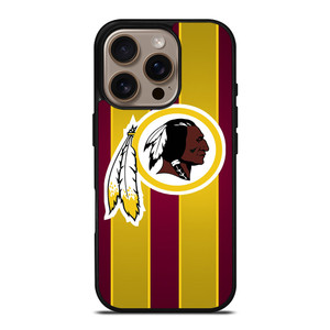 WASHINGTON REDSKINS STRIPE LOGO iPhone 16 Pro Case Cover