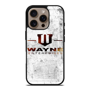WAYNE ENTERPRISES WHITE LOGO iPhone 16 Pro Case Cover