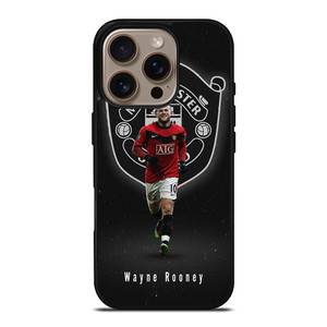 WAYNE ROONEY MANCHESTER UNITED FC iPhone 16 Pro Case Cover