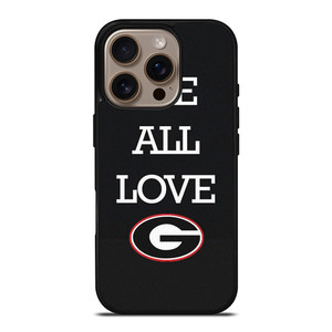 WE ALL LOVE GEORGIA BULLDOGS FOOTBALL iPhone 16 Pro Case Cover