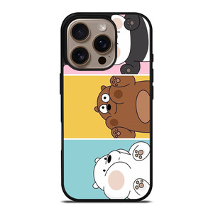 WE BARE BEARS CUTE COLLAGE iPhone 16 Pro Case Cover WE BARE BEARS CUTE COLLAGE iPhone 16 Pro Case Cover