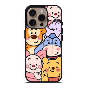 WINNIE THE POOH CARTOON KAWAII iPhone 16 Pro Case Cover