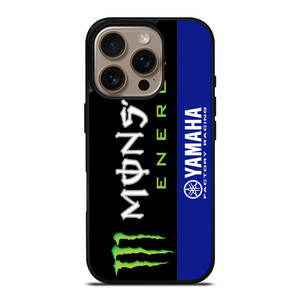 YAMAHA FACTORY RACING MONSTER ENERGY iPhone 16 Pro Case Cover YAMAHA FACTORY RACING MONSTER ENERGY iPhone 16 Pro Case Cover