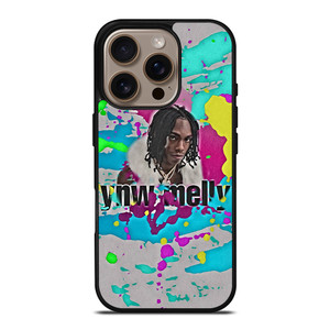 YNW MELLY COLORFUL BRUSHED iPhone 16 Pro Case Cover