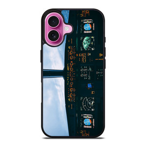 AIRBUS PLANE COCKPIT iPhone 16 Plus Case Cover AIRBUS PLANE COCKPIT iPhone 16 Plus Case Cover