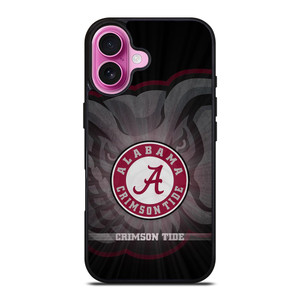 ALABAMA CRIMSON TIDE UNIVERSITY BADGE iPhone 16 Plus Case Cover