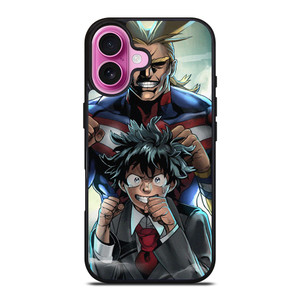 ALL MIGHT DEKU MY HERO ACADEMIA iPhone 16 Plus Case Cover ALL MIGHT DEKU MY HERO ACADEMIA iPhone 16 Plus Case Cover