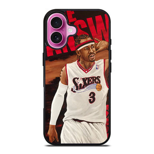 ALLEN IVERSON PHILDELPHIA SIXERS THE ANSWER iPhone 16 Plus Case Cover ALLEN IVERSON PHILDELPHIA SIXERS THE ANSWER iPhone 16 Plus Case Cover