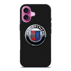 ALPINA AUTOMOBILE CARBON EMBLEM iPhone 16 Plus Case Cover ALPINA AUTOMOBILE CARBON EMBLEM iPhone 16 Plus Case Cover