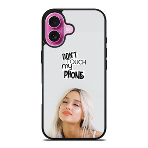 ARIANA GRANDE DONT TOUCH MY PHONE iPhone 16 Plus Case Cover ARIANA GRANDE DONT TOUCH MY PHONE iPhone 16 Plus Case Cover
