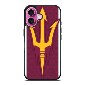 ARIZONA STATE SUN DEVILS FOOTBALL EMBLEM iPhone 16 Plus Case Cover