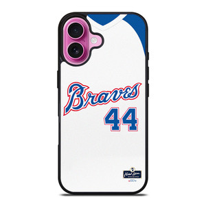 ATLANTA BRAVES HANK AARON KIT iPhone 16 Plus Case Cover