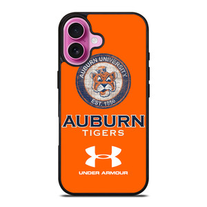 AUBURN TIGERS UNDER ARMOUR iPhone 16 Plus Case Cover AUBURN TIGERS UNDER ARMOUR iPhone 16 Plus Case Cover