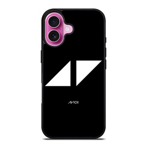 AVICII DJ BLACK LOGO iPhone 16 Plus Case Cover