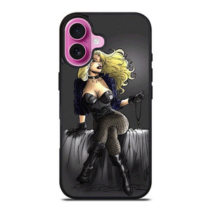 BLACK CANARY DC COMICS iPhone 16 Plus Case Cover BLACK CANARY DC COMICS iPhone 16 Plus Case Cover