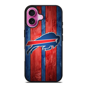 BUFFALO BILLS NFL WOOD LOGO iPhone 16 Plus Case Cover BUFFALO BILLS NFL WOOD LOGO iPhone 16 Plus Case Cover